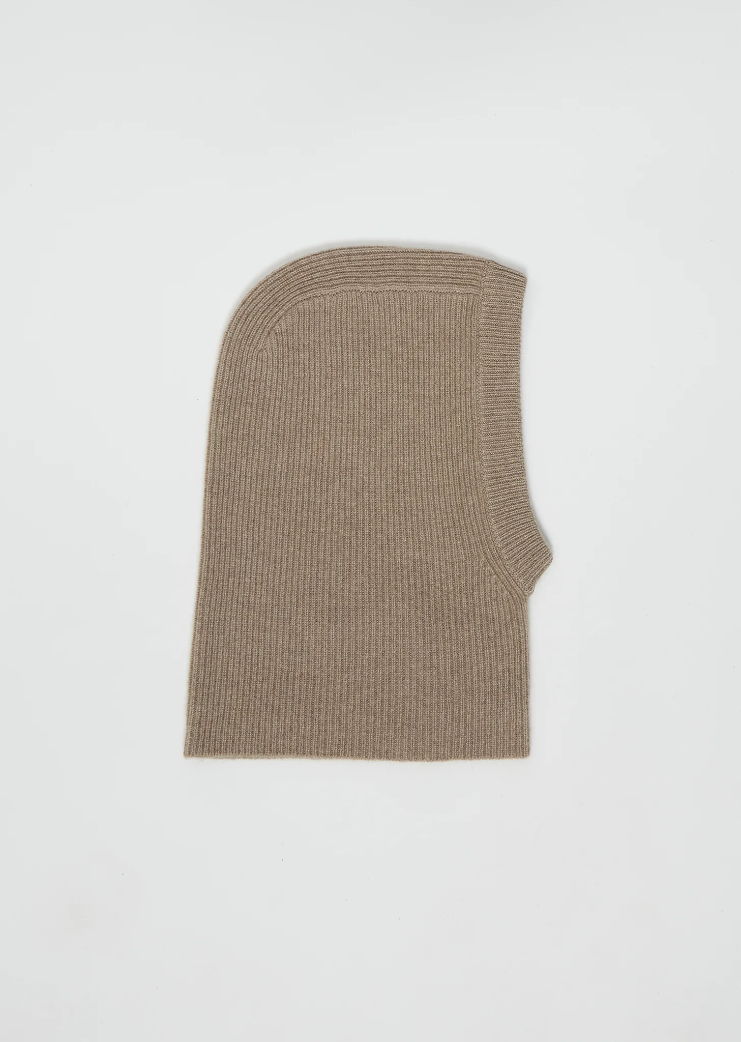 Azuki Cashmere Balaclava — Sahara Mélange - 1