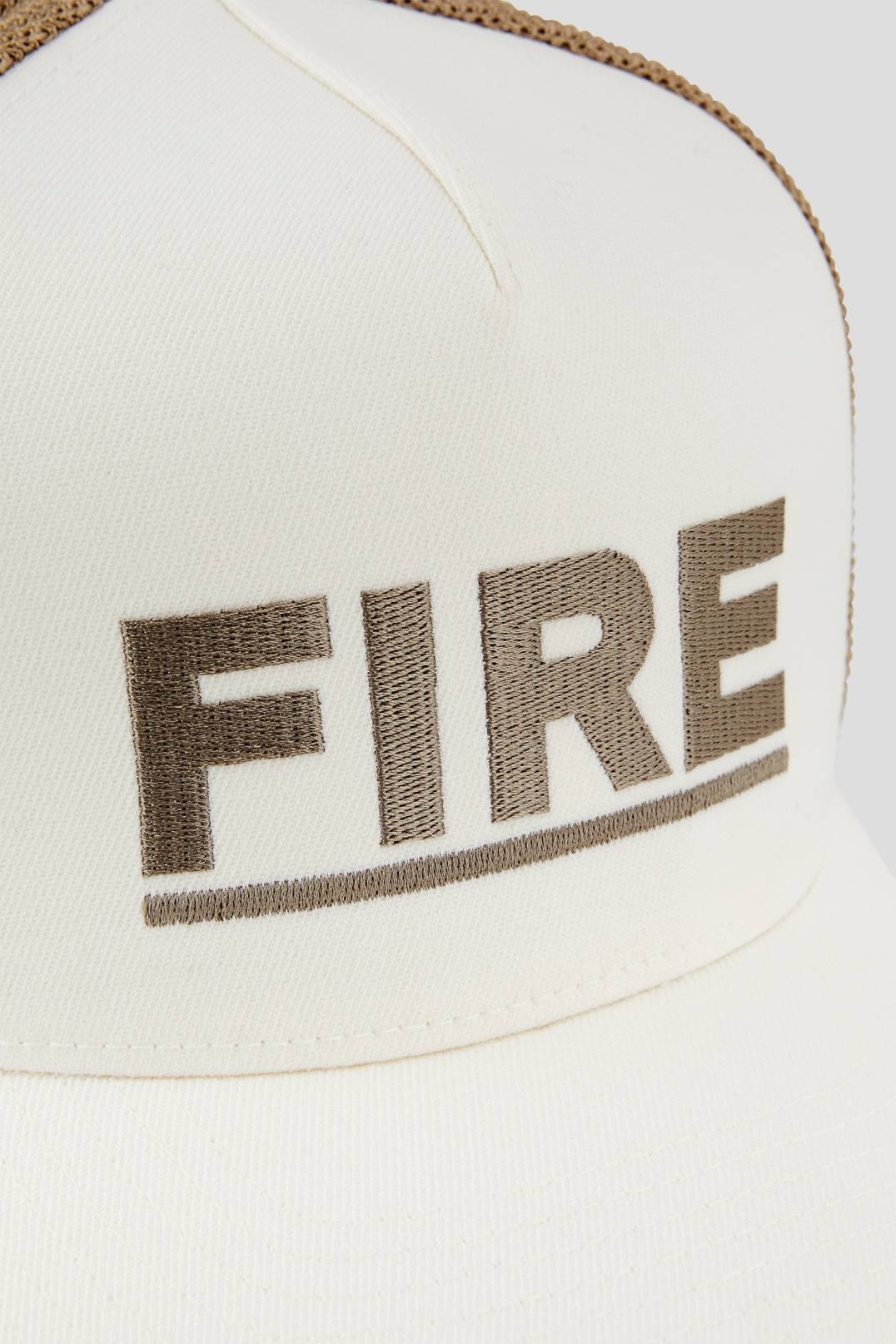 SKYLER CAP IN CREAM/CARAMEL - 3