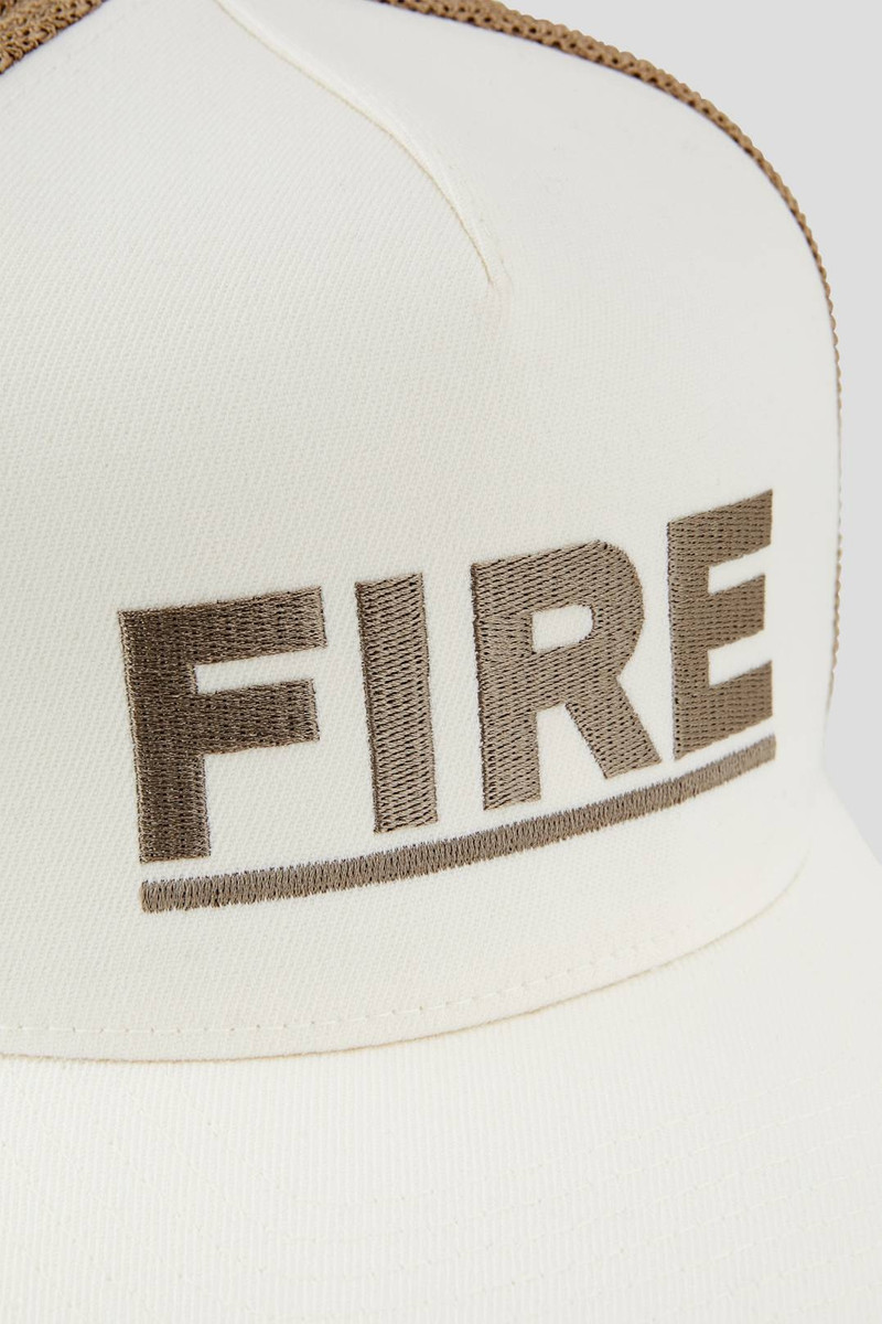 SKYLER CAP IN CREAM/CARAMEL 3