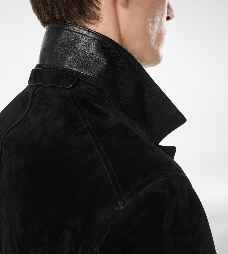 TOM FORD CASHMERE SUEDE MILITARY JACKET outlook