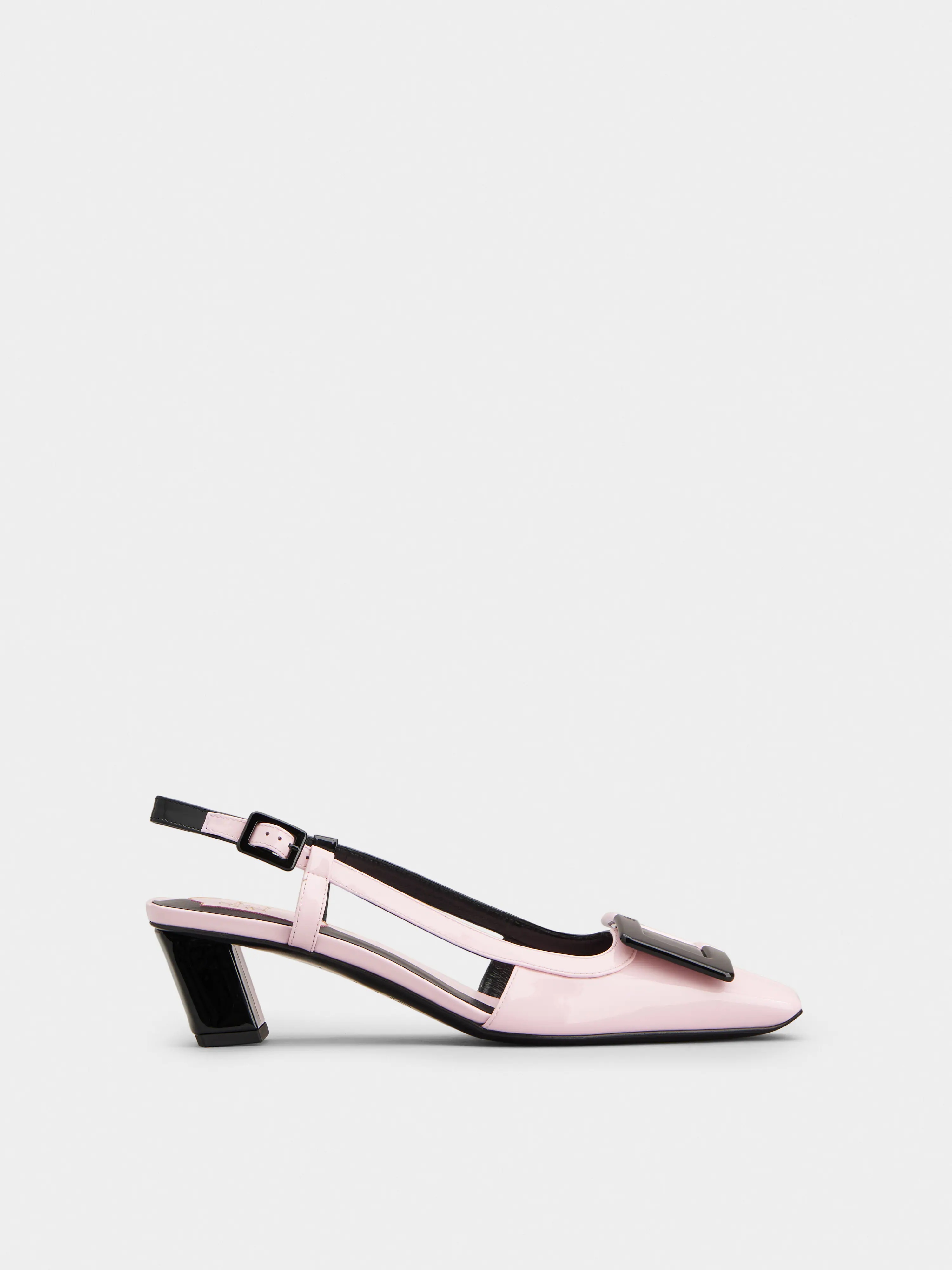 Belle Vivier Slingback Pumps in patent leather - 1