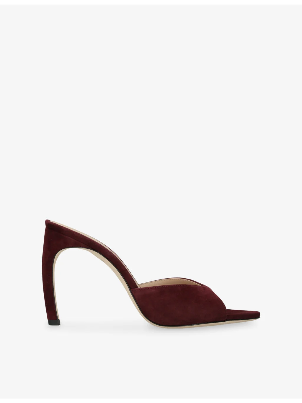 Harlow Open-Toe Suede Heeled Sandals - 1