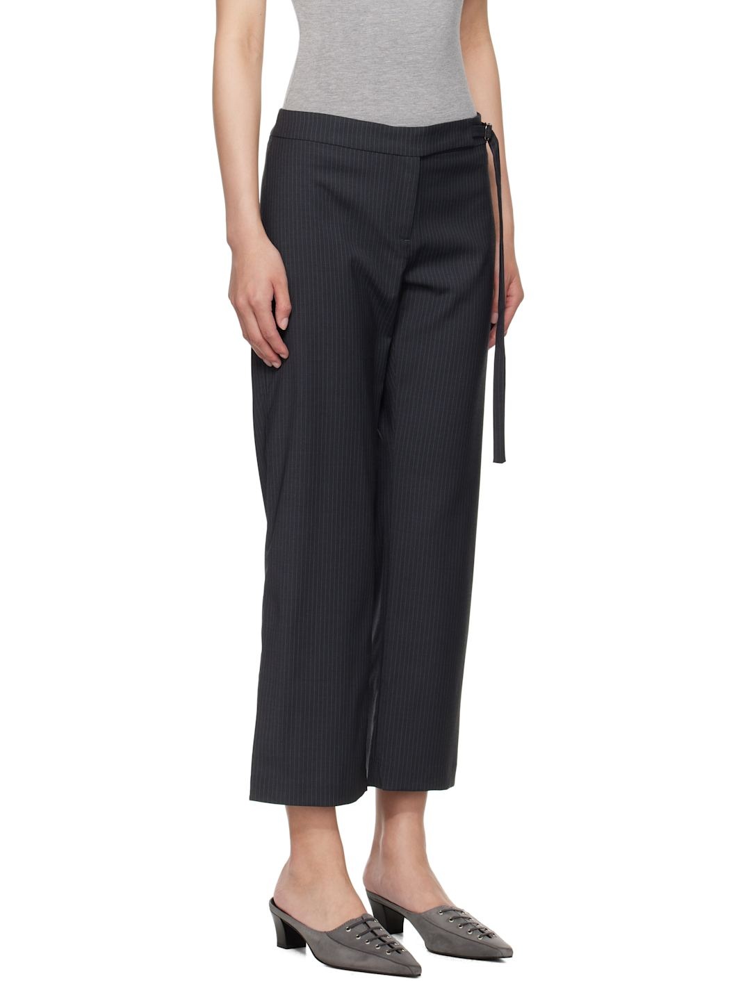 Gray Bigas Trousers - 2