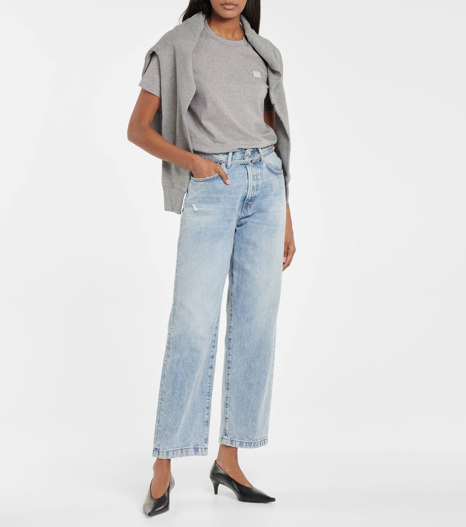 Face cotton T-shirt - 2