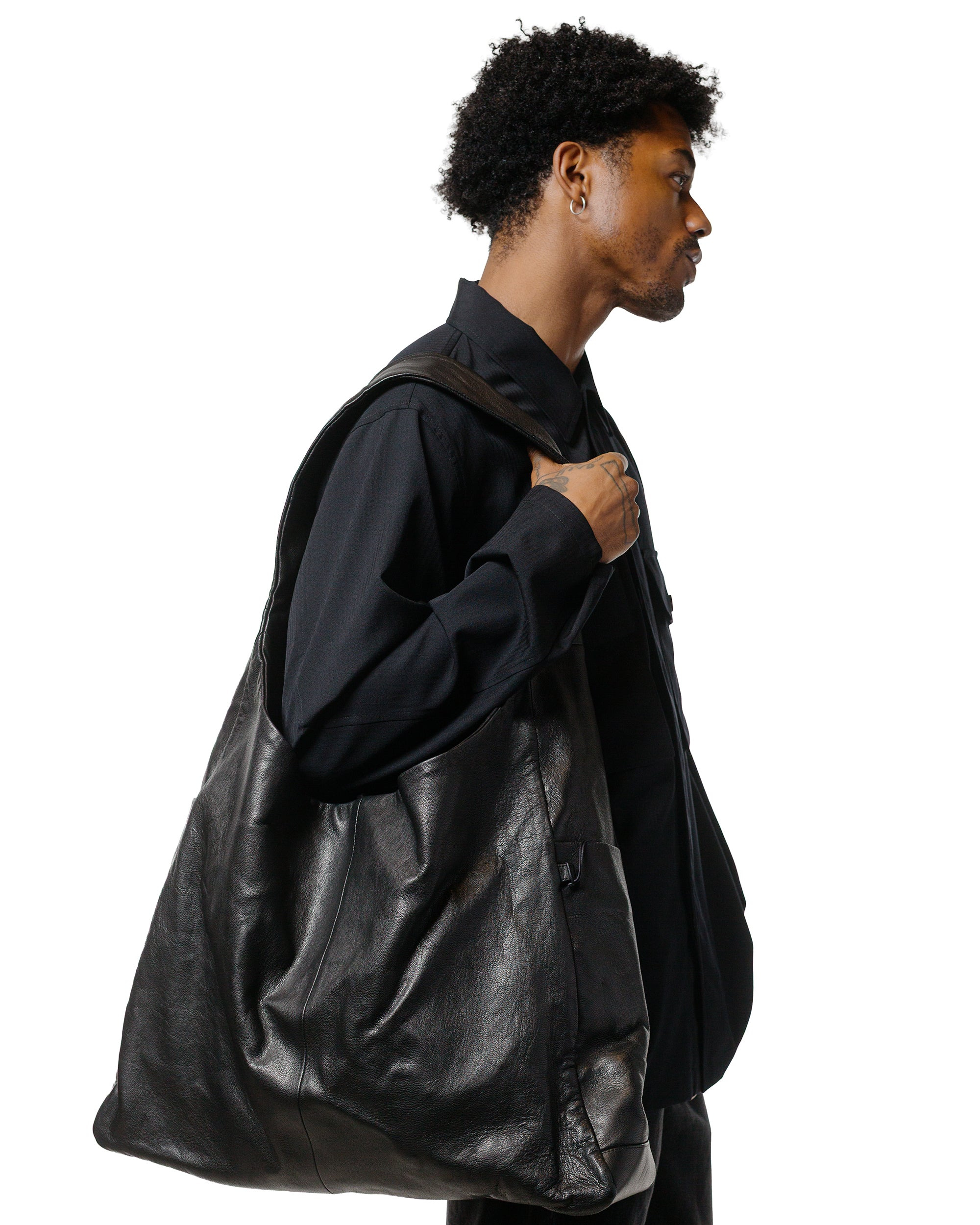 Leather Shoulder Bag - 2