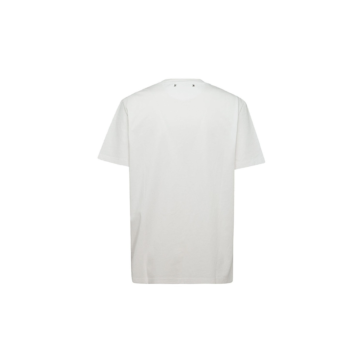 WHITE COTTON T-SHIRT - 2