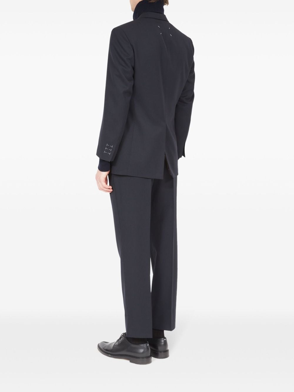 single-breasted wool blazer - 5