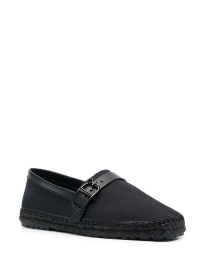 DSQUARED2 buckle-fastening suede espadrilles outlook