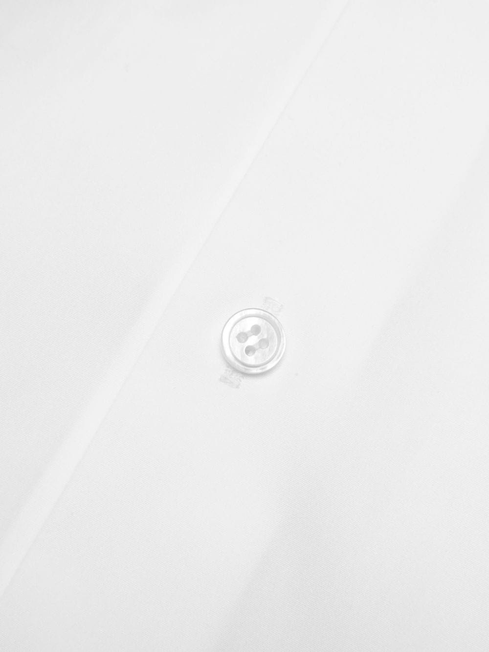cut-out detailing cotton shirt - 4