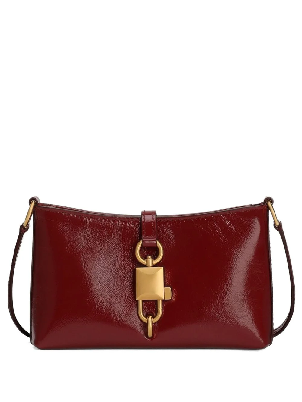 buckle shoulder bag - 1
