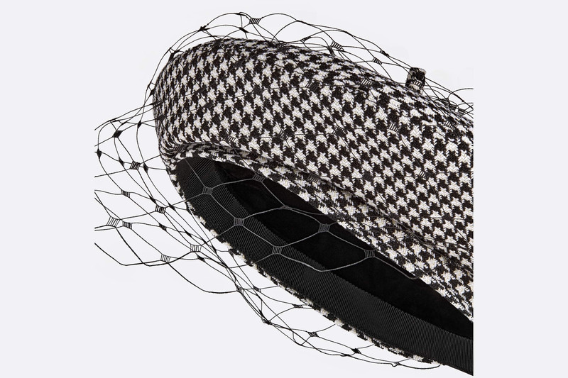 Dior Arty Veiled Beret 5