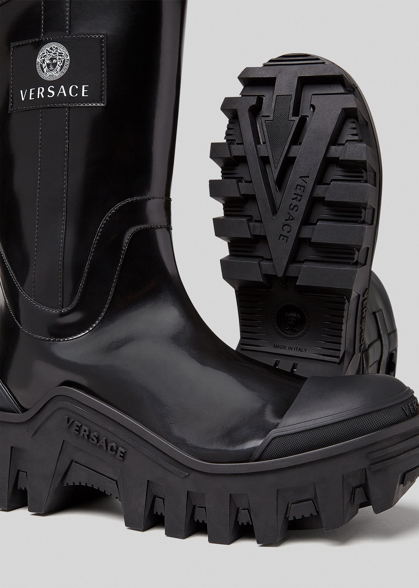 Versace Delphi Boots - 4