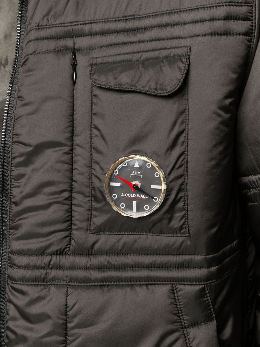 quilted compass insert jacket - 5