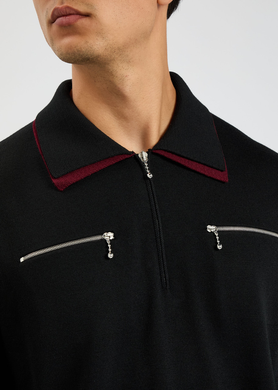 Jil Sander Wool Polo Shirt - 5