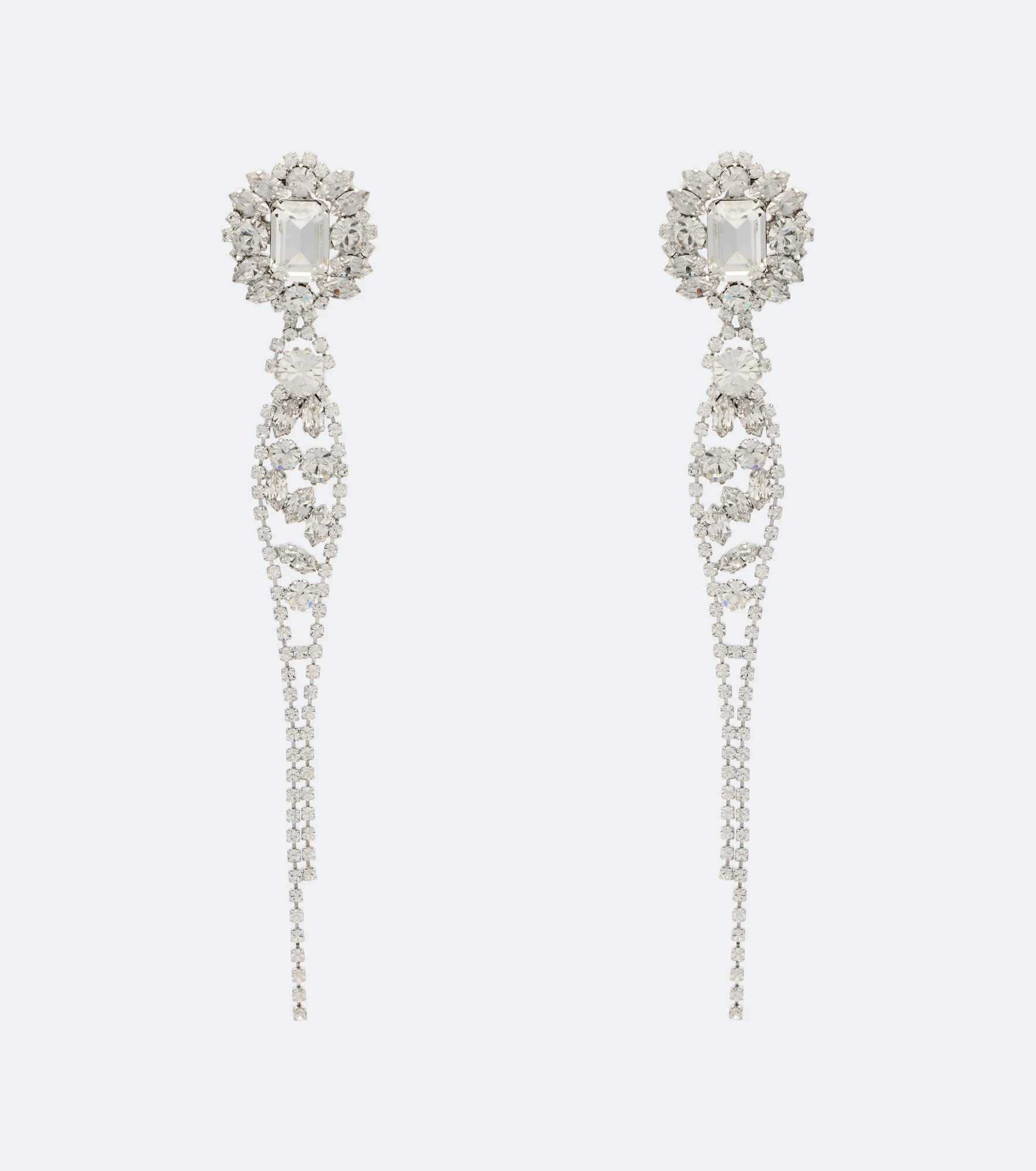 Sheila embellished drop earrings - 1