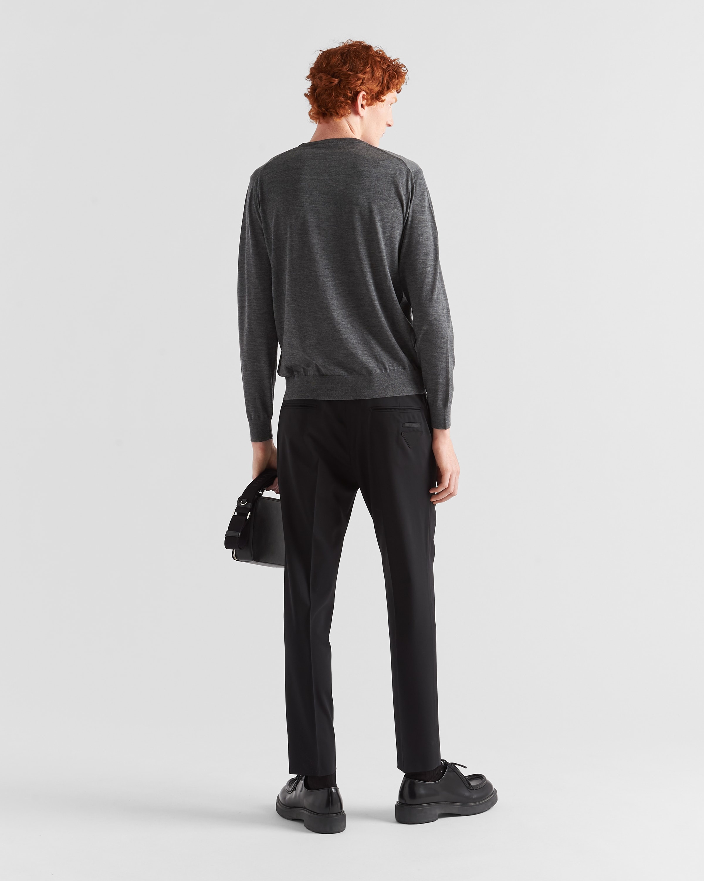 Light stretch wool pants - 5