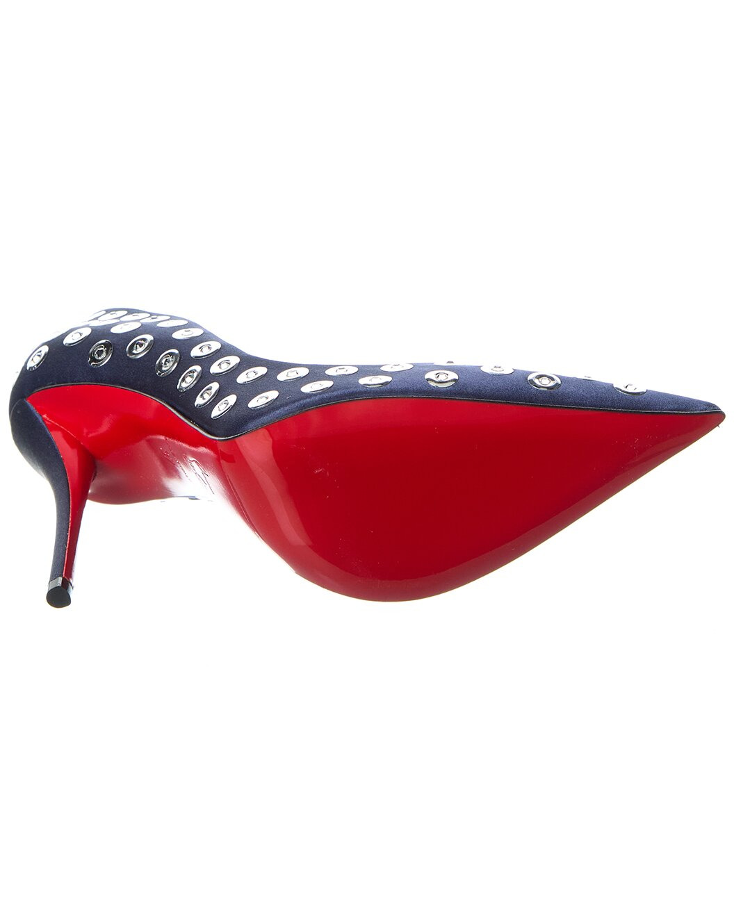 Christian Louboutin Miss Z Boum Boum Mirror 100 Satin Pump - 4
