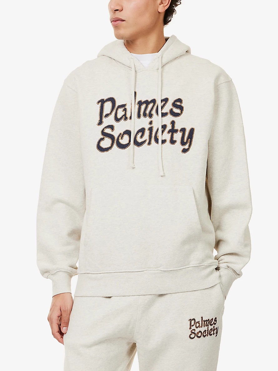Society Brand-Embroidered Cotton-Jersey Hoody - 3