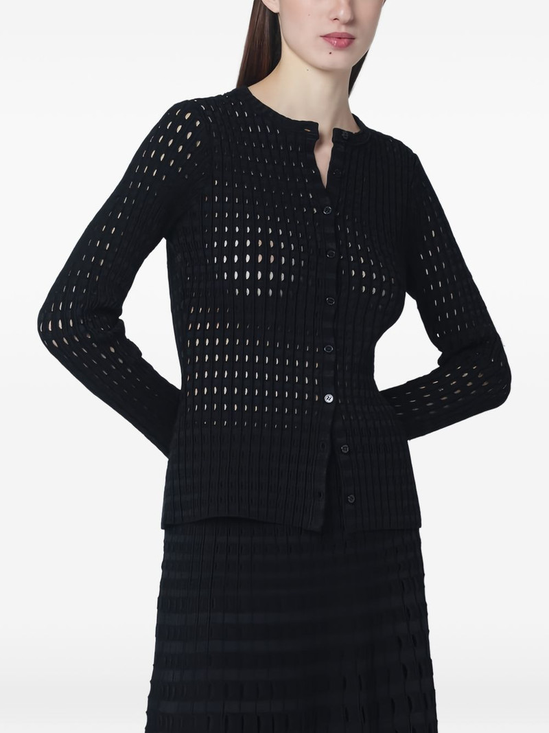 Mabel open-knit cardigan 1