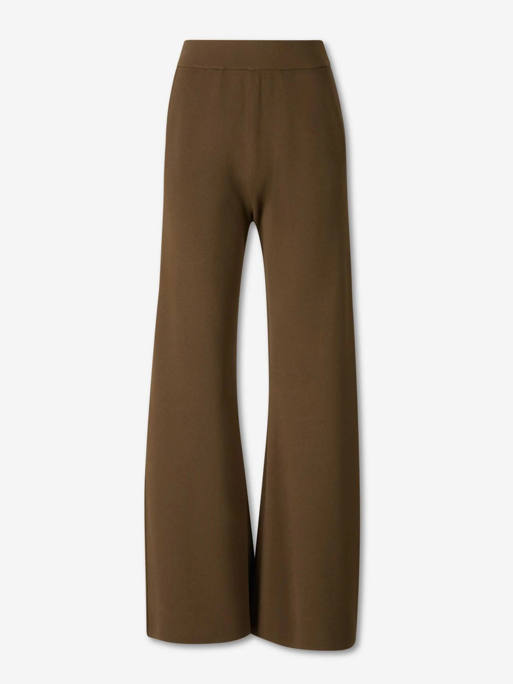 CREPE WIDE LEG TROUSERS - 1