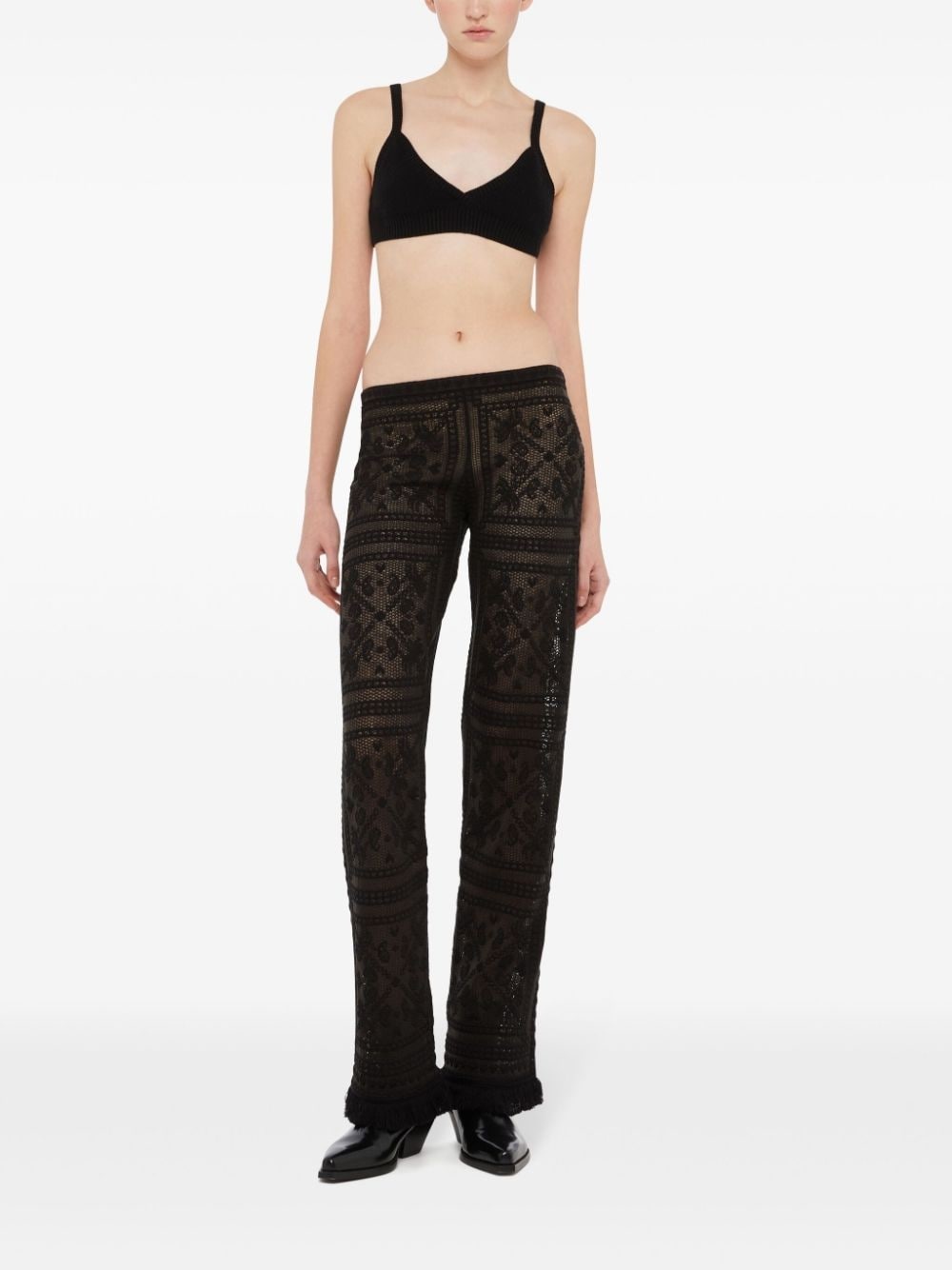 Kiss by the Book straight-keg trousers - 3