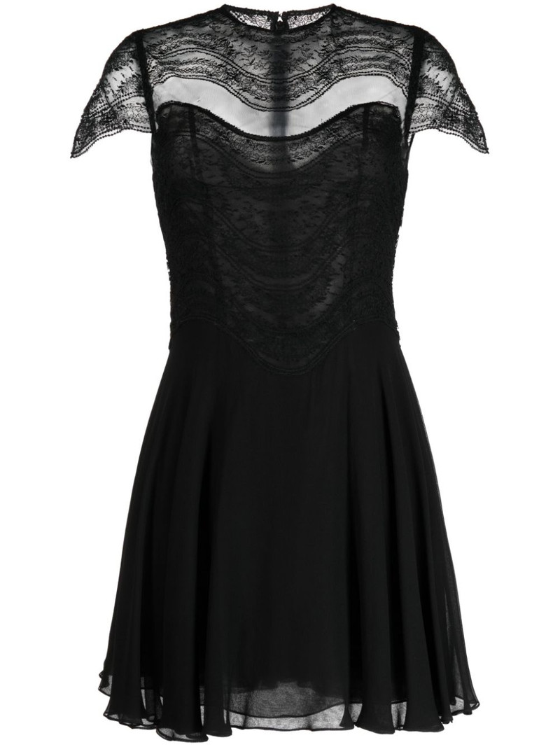 Mangano silk georgette minidress 1