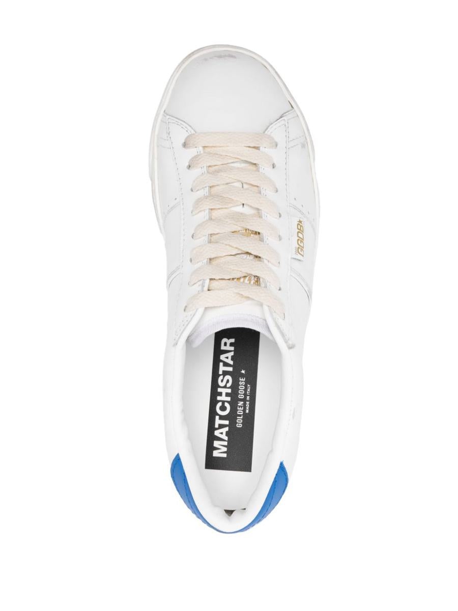 Golden Goose Matchstar Leather Sneakers - 3