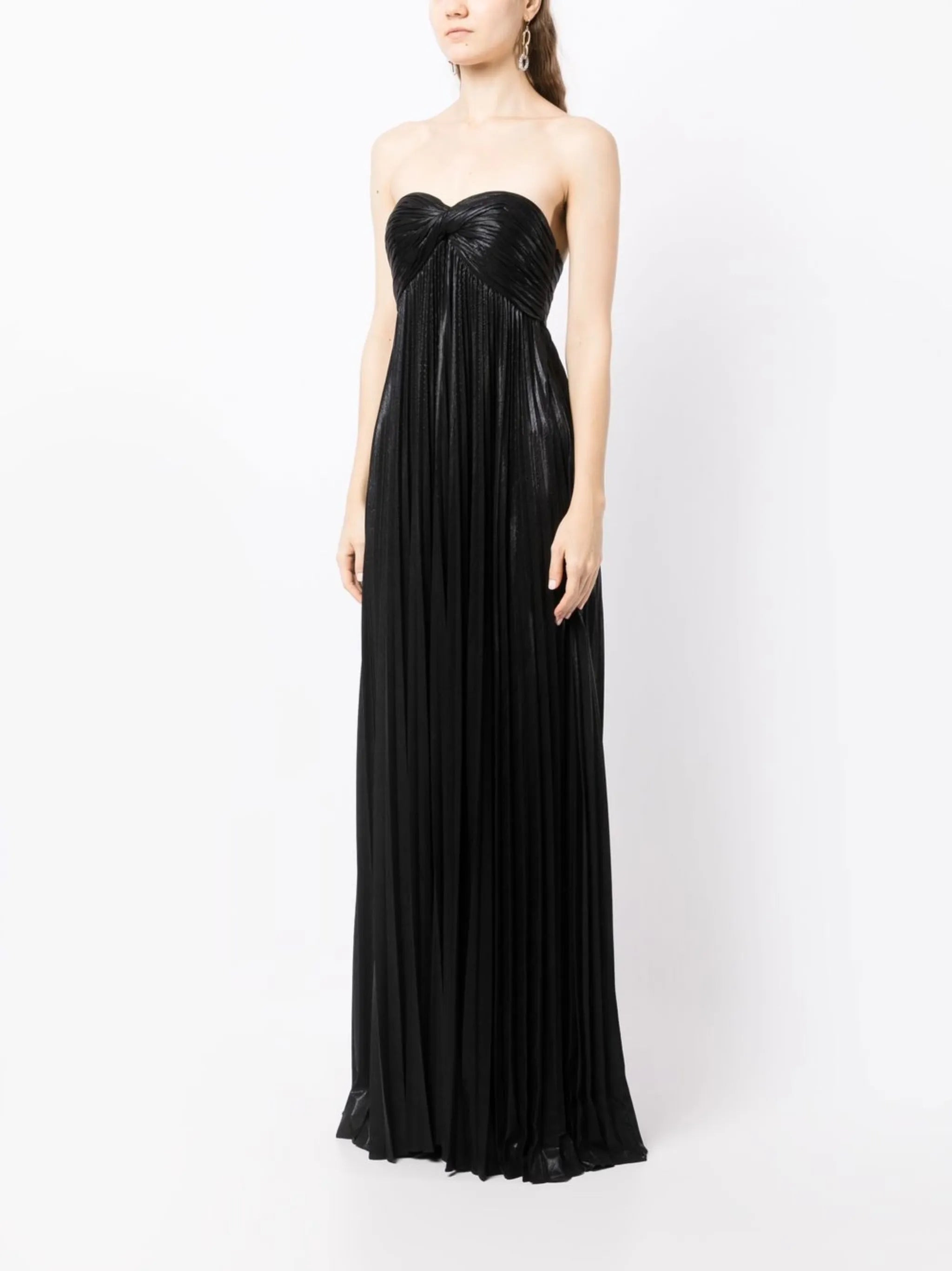 Retrofete Zoa Pleated Maxi Dress - 4