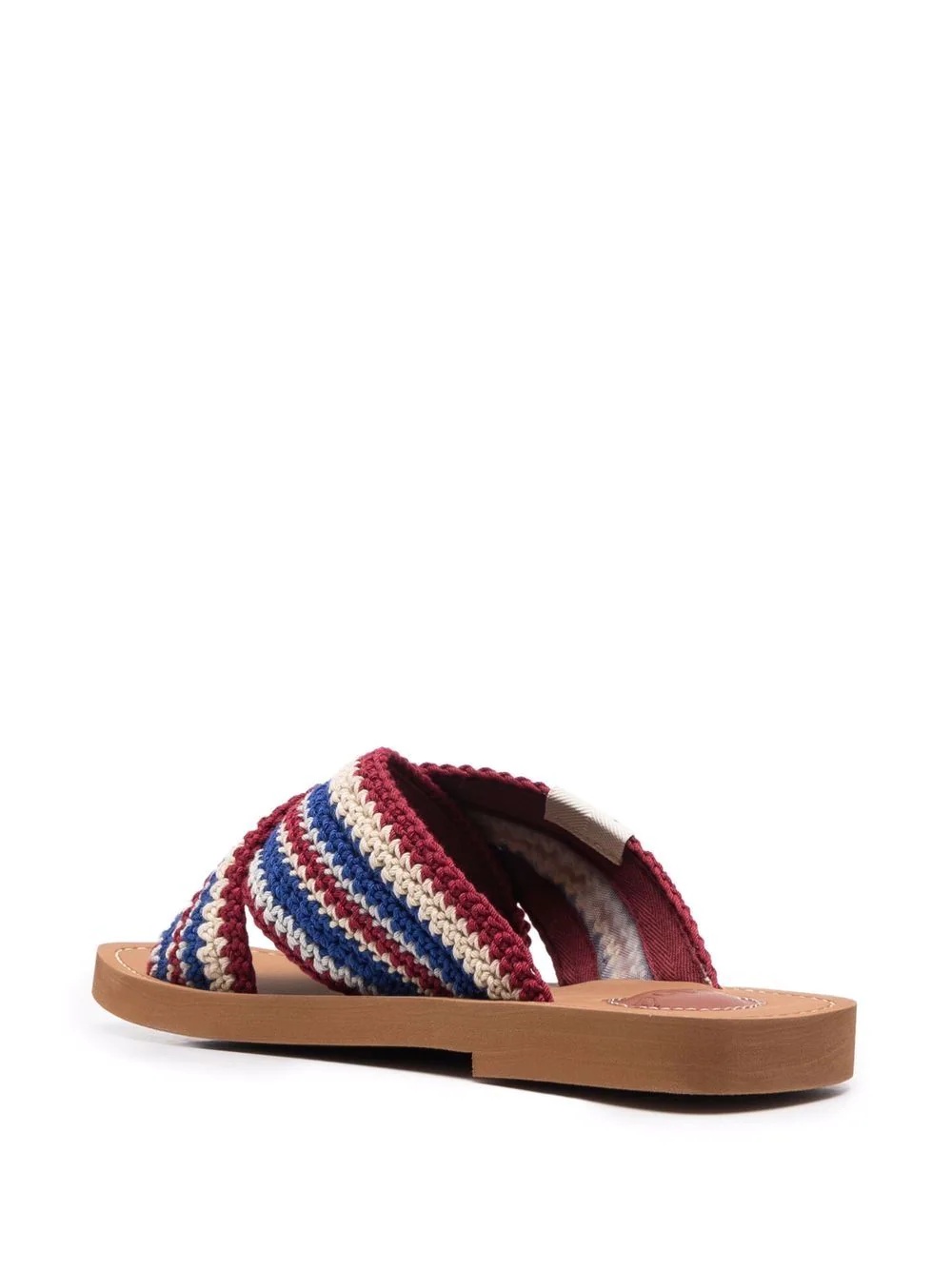 Woody crossover-strap sliders - 3
