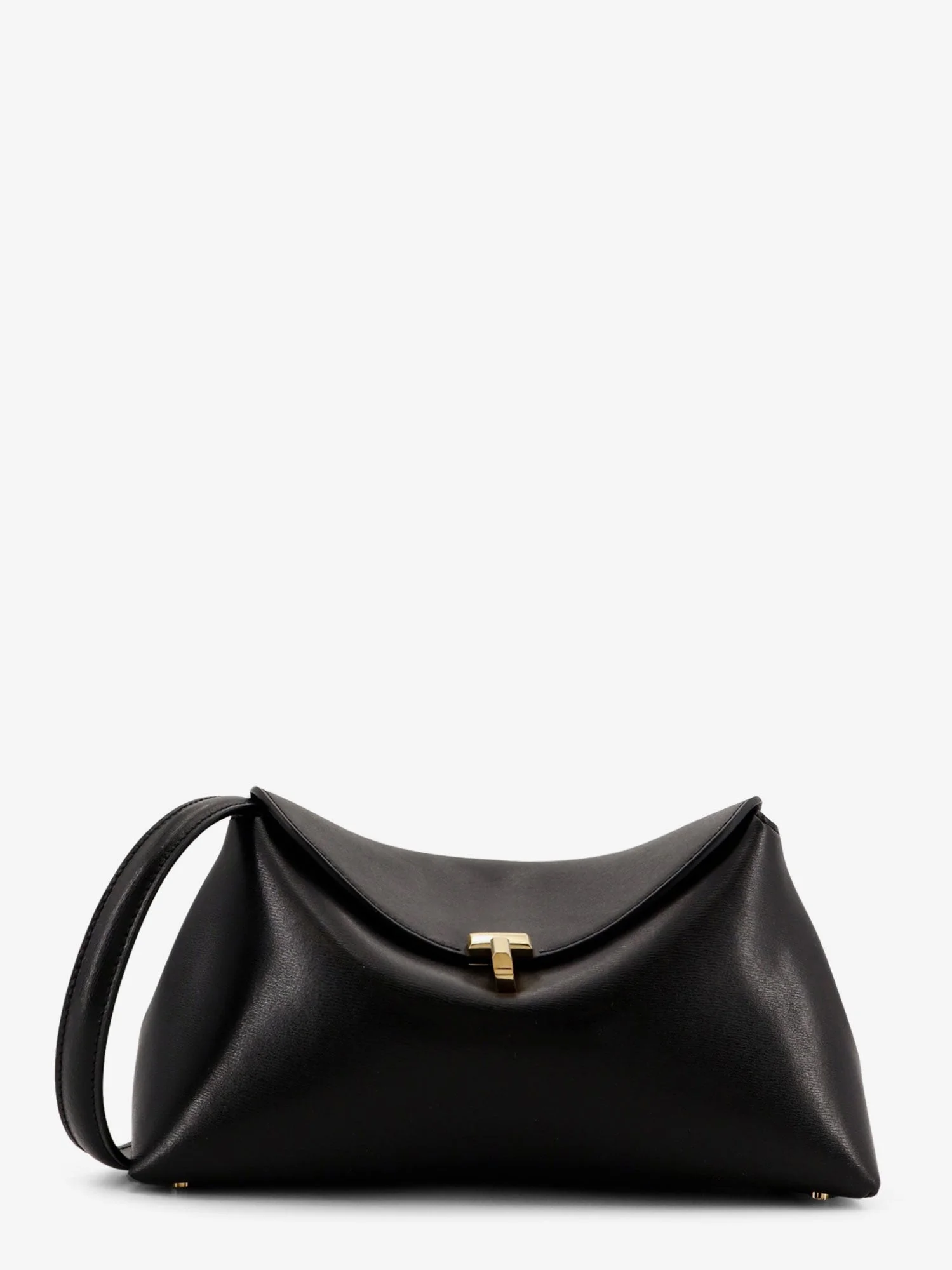 T-Lock Leather Clutch - 1