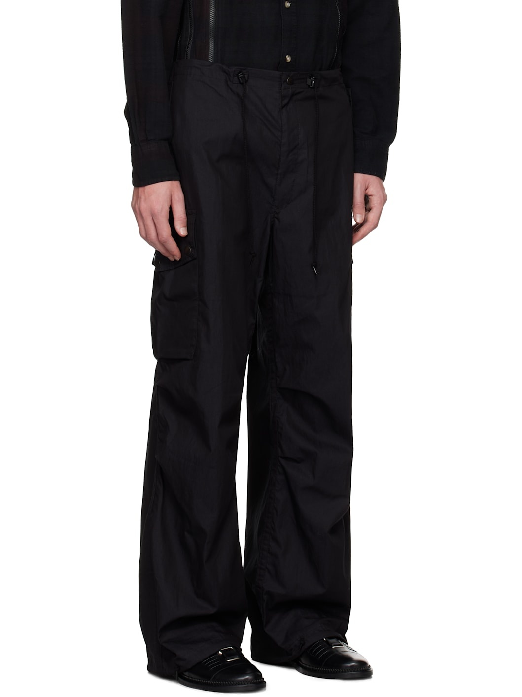 Black Field Cargo Pants - 2