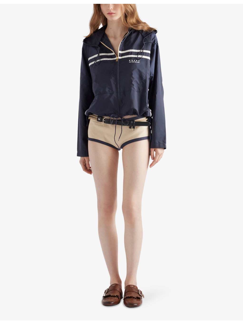 Re Nylon Logo-Embellished Woven Blouson Jacket - 2