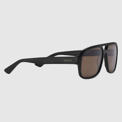GUCCI Aviator frame sunglasses outlook