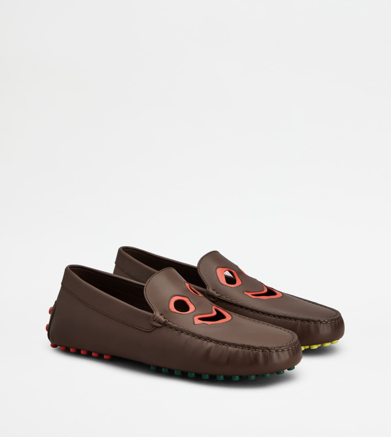 GOMMINO LOAFERS IN LEATHER - BROWN 2