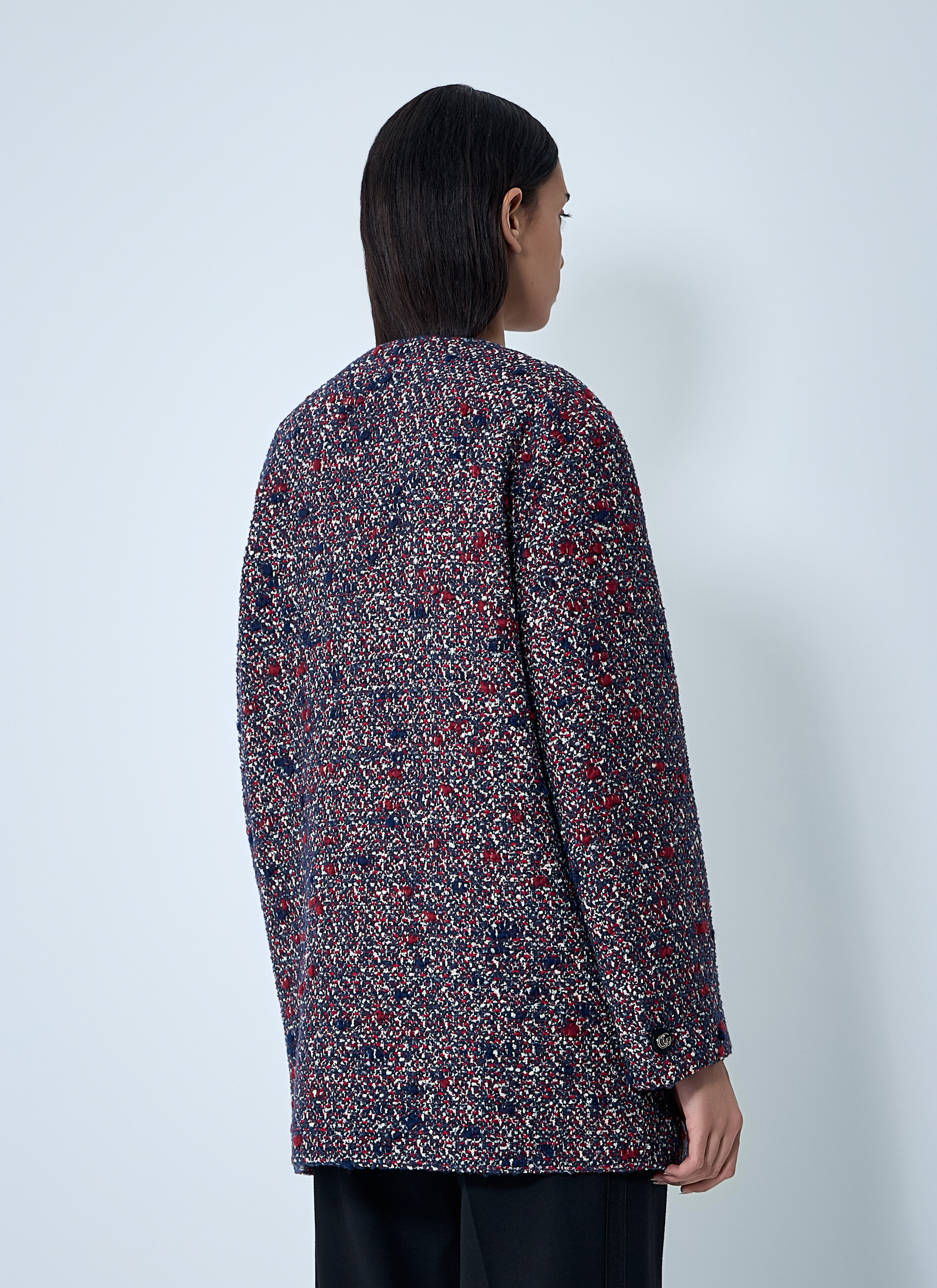 Wool Boucle Jacket - 4