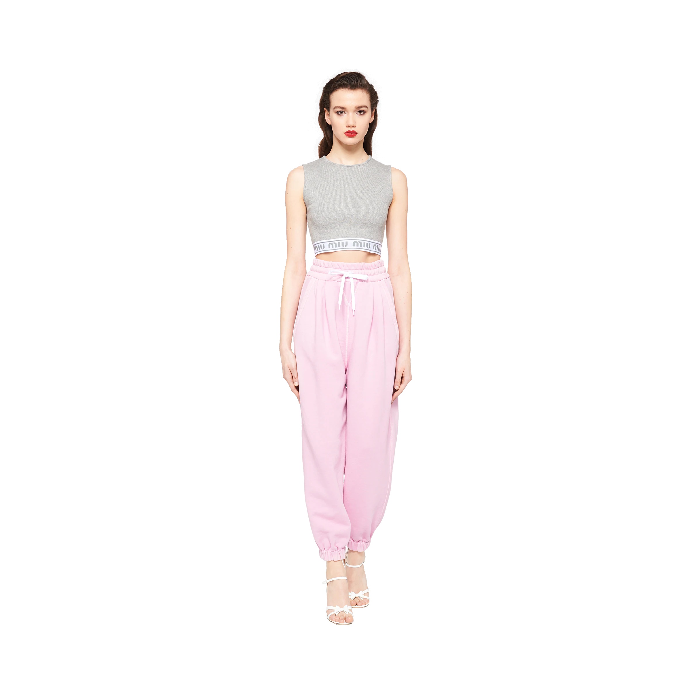 Cotton fleece joggers - 2