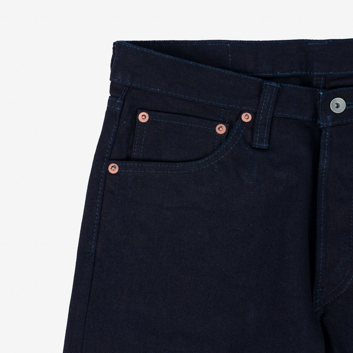 IH-634S-14ii 14oz Selvedge Denim Straight Cut Jeans - Indigo/Indigo - 8