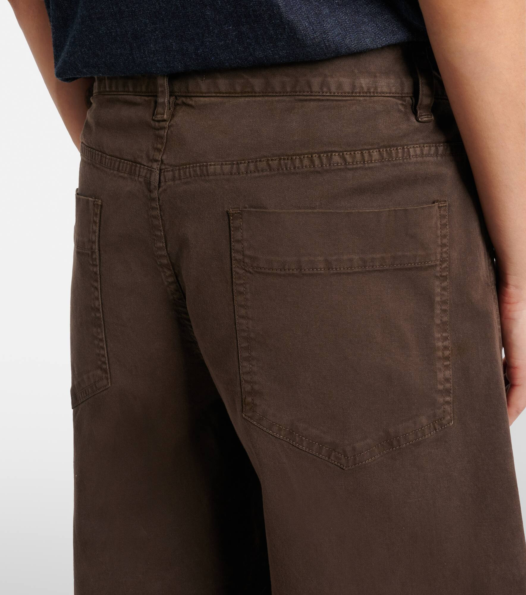 Tribeca mid-rise barrel-leg jeans - 6