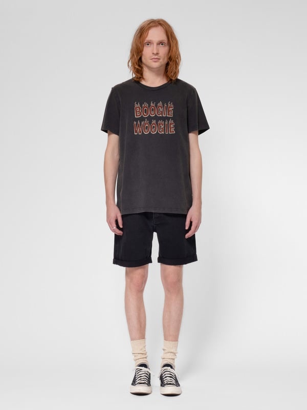 Josh Denim Shorts Aged Black - 2