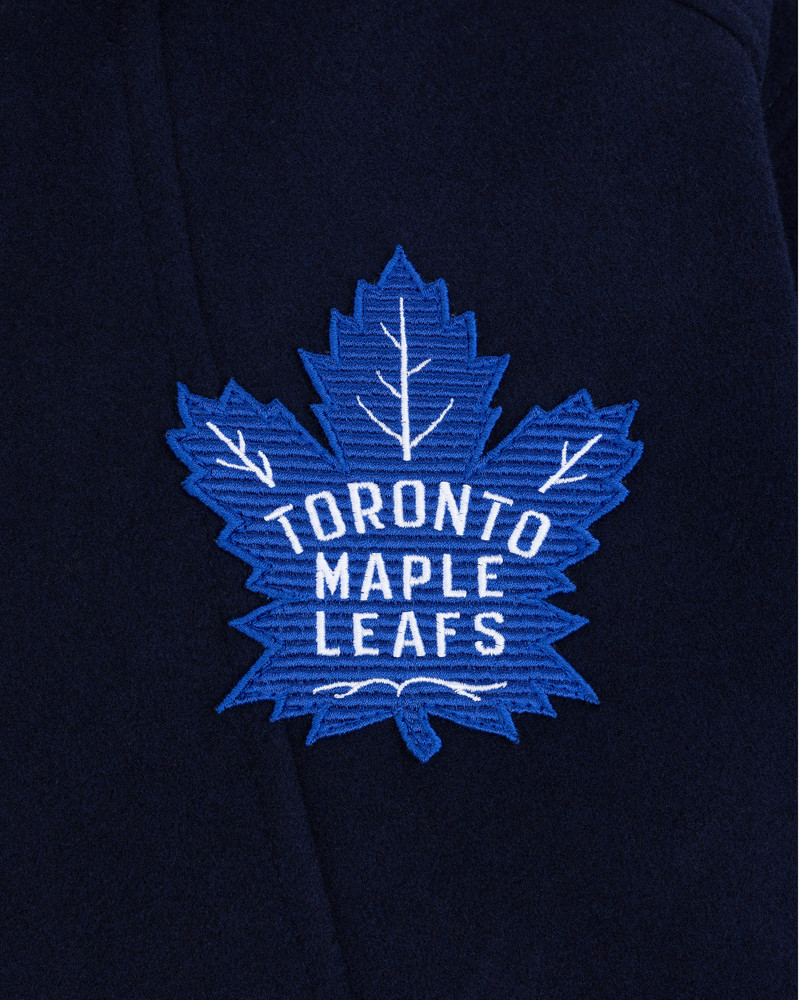 NHL X MOOSE KNUCKLES MAPLE LEAFS BOMBER JACKET 6