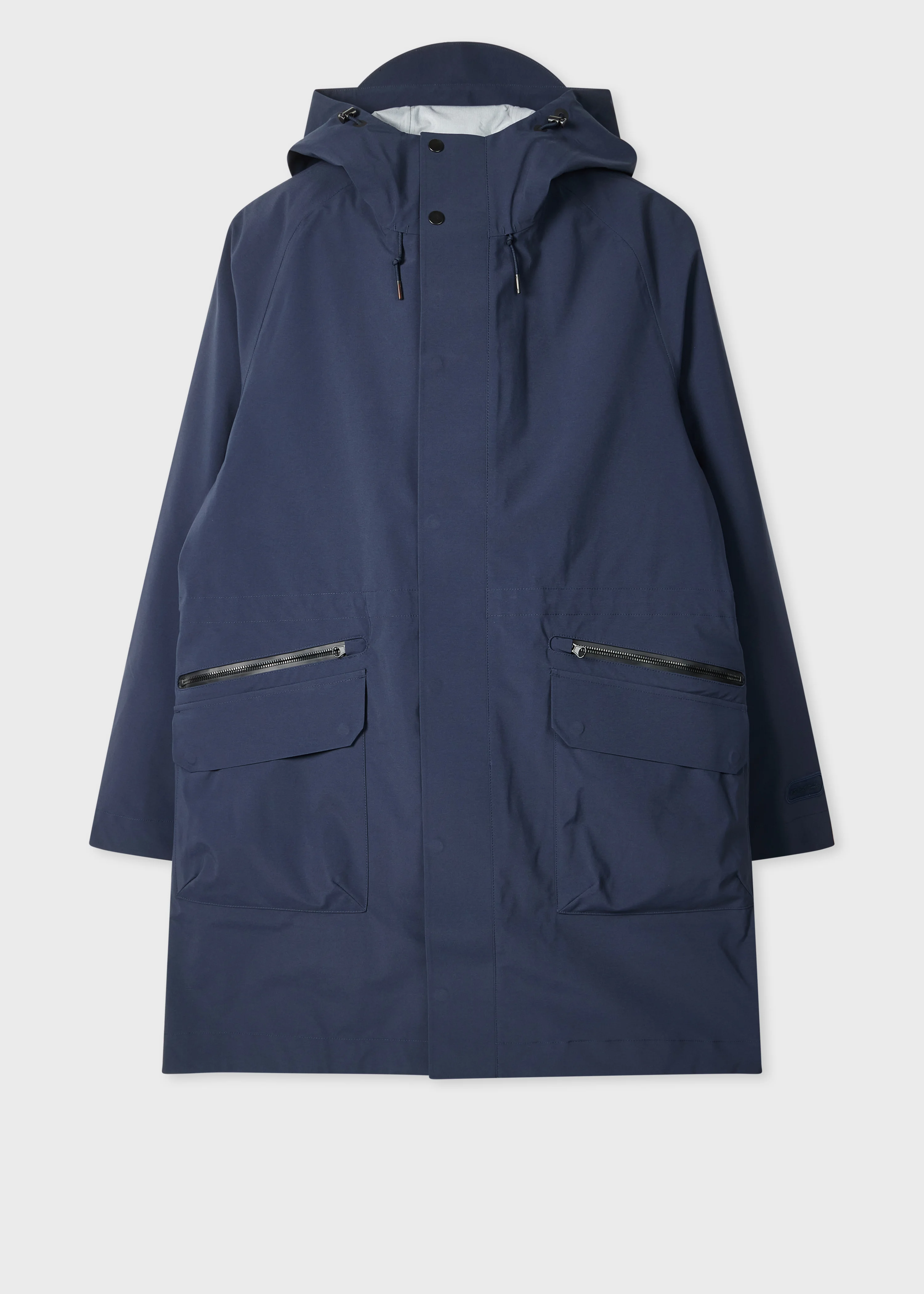 Navy 2-Layer Waterproof Parka With Detachable Gilet - 1