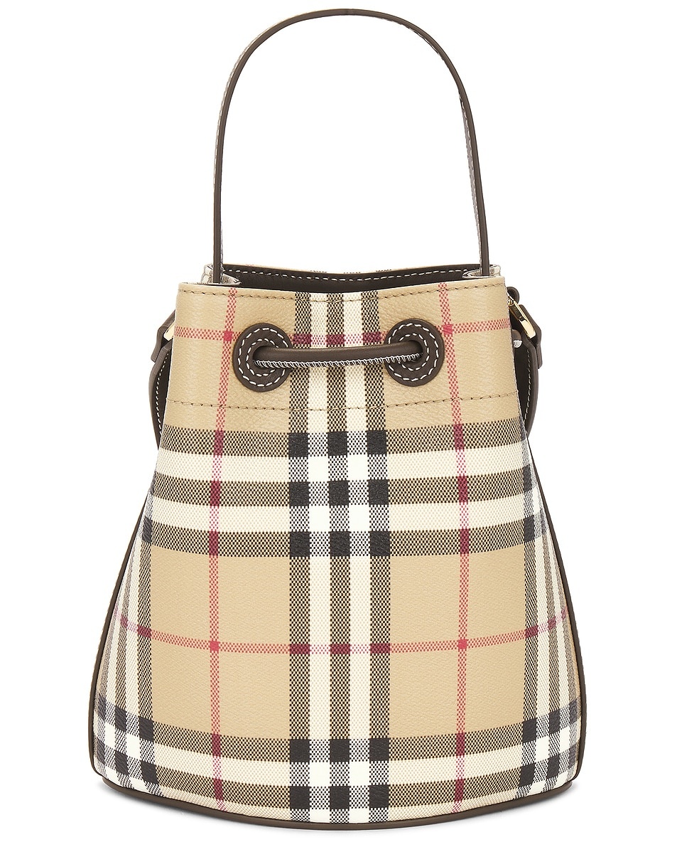 Mini Drawstring Bucket Bag - 3