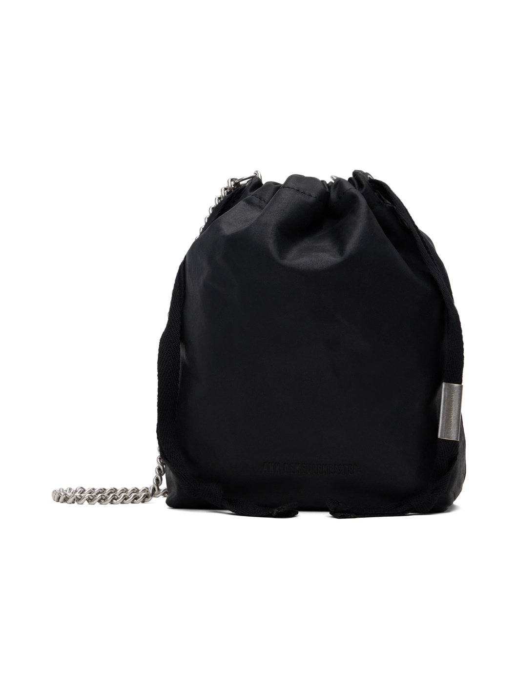 Black Medium Hand Bag - 1