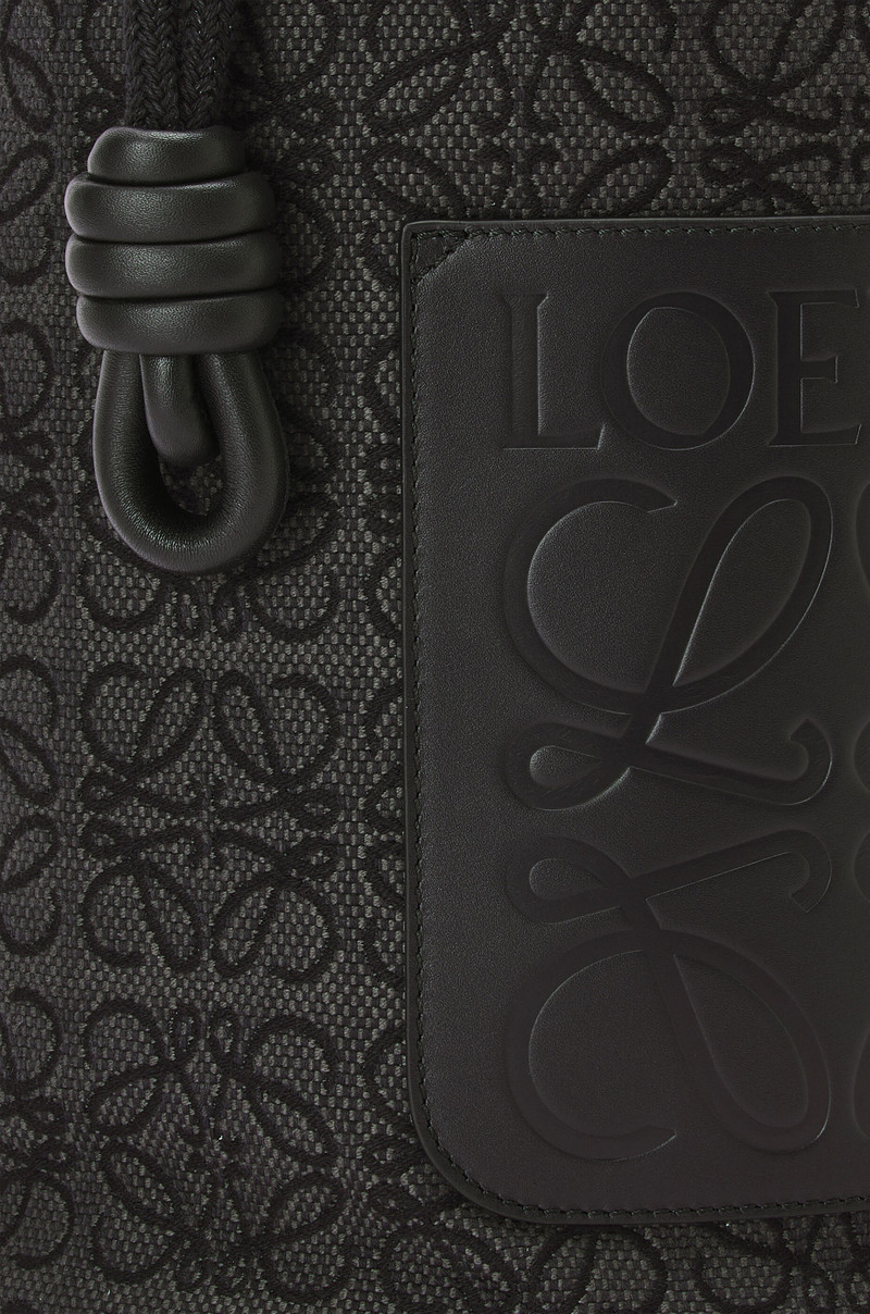 Sailor bag in Anagram jacquard and calfskin 5