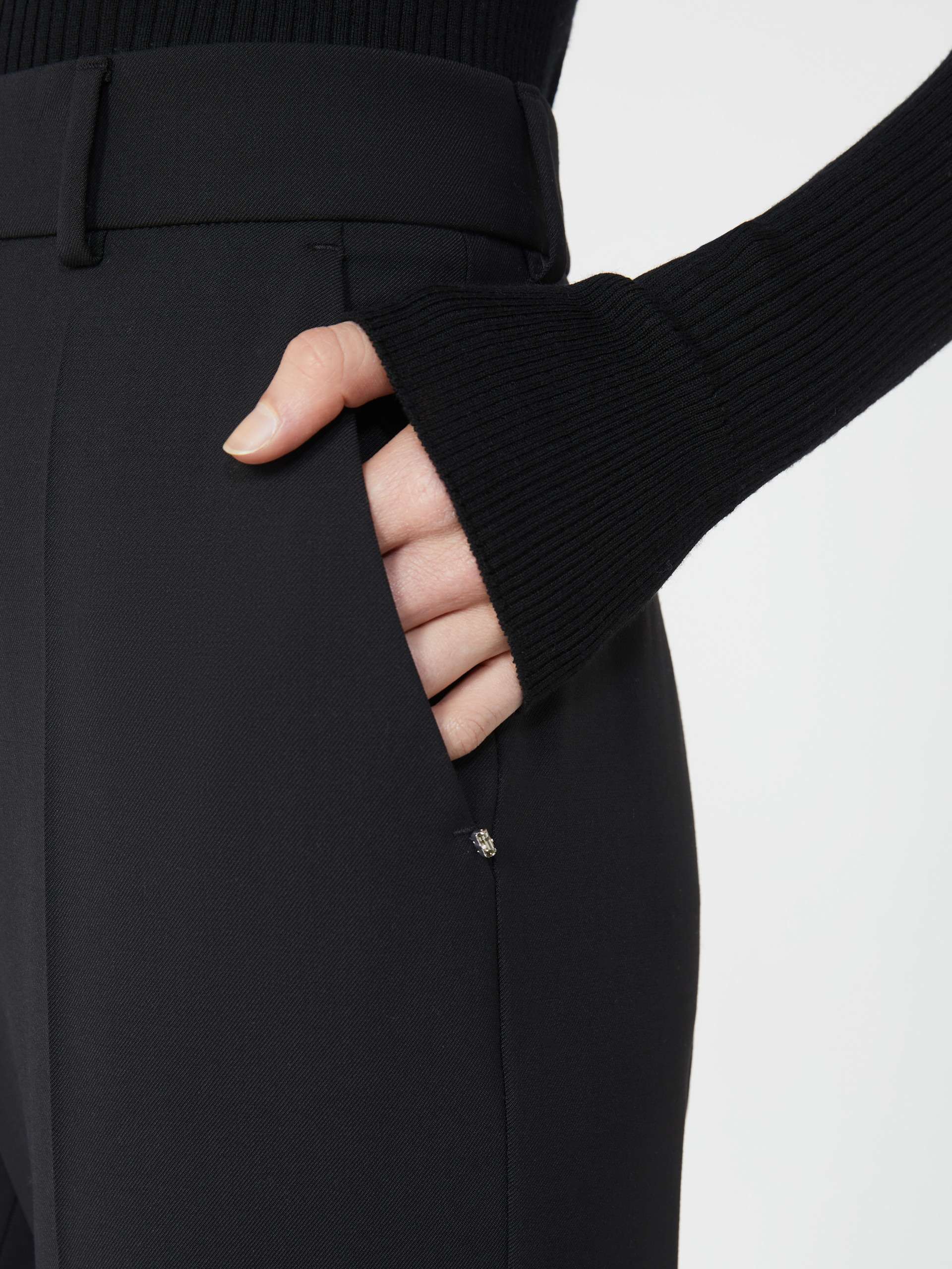 FEBE Slim flared trousers - 5