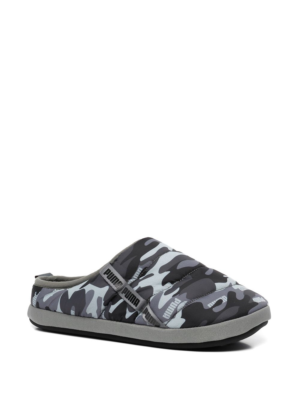 Scuff camouflage print slippers - 2