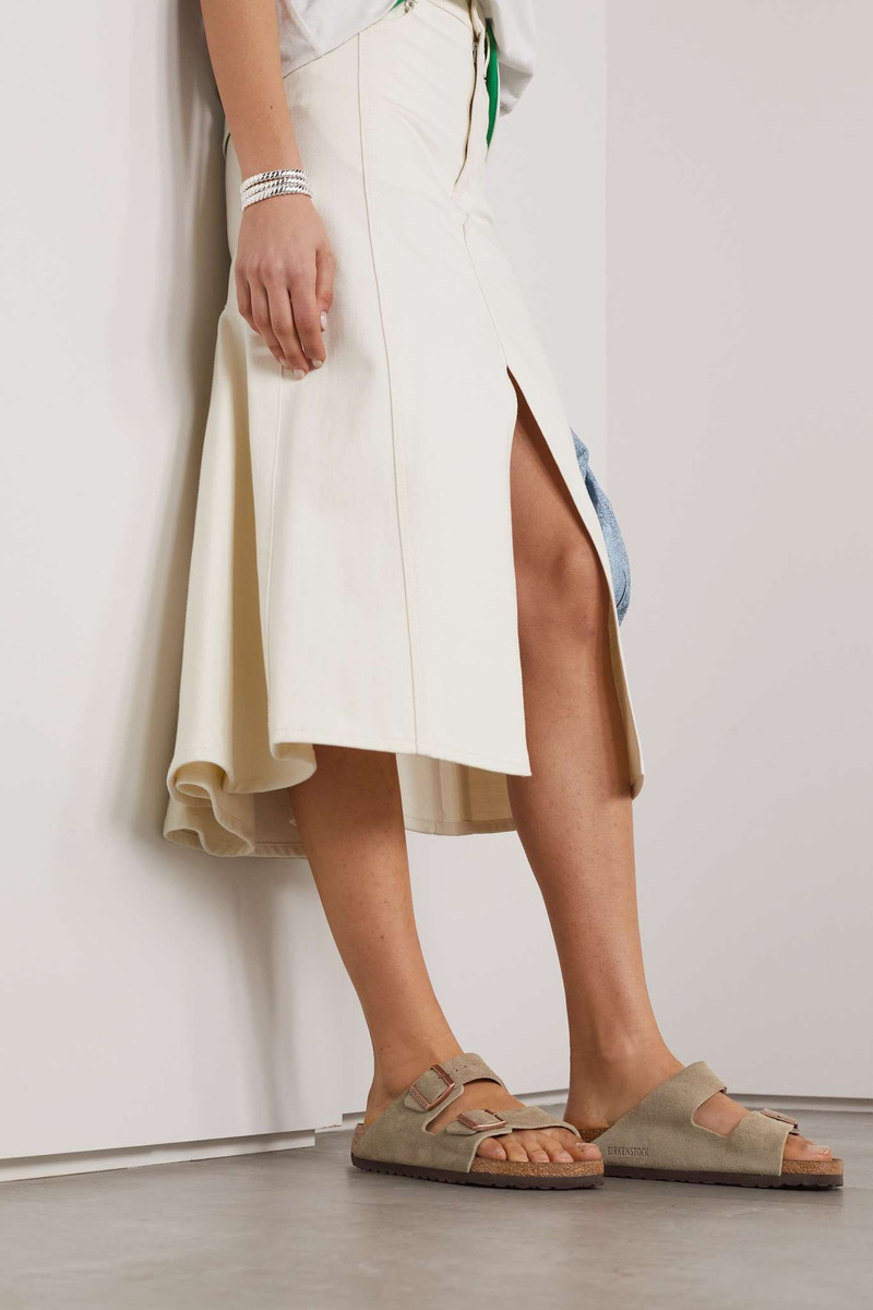 BIRKENSTOCK Arizona suede sandals outlook