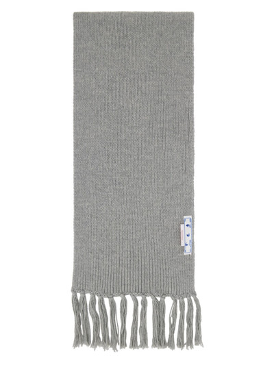 Off-White Gray Arrow Scarf outlook