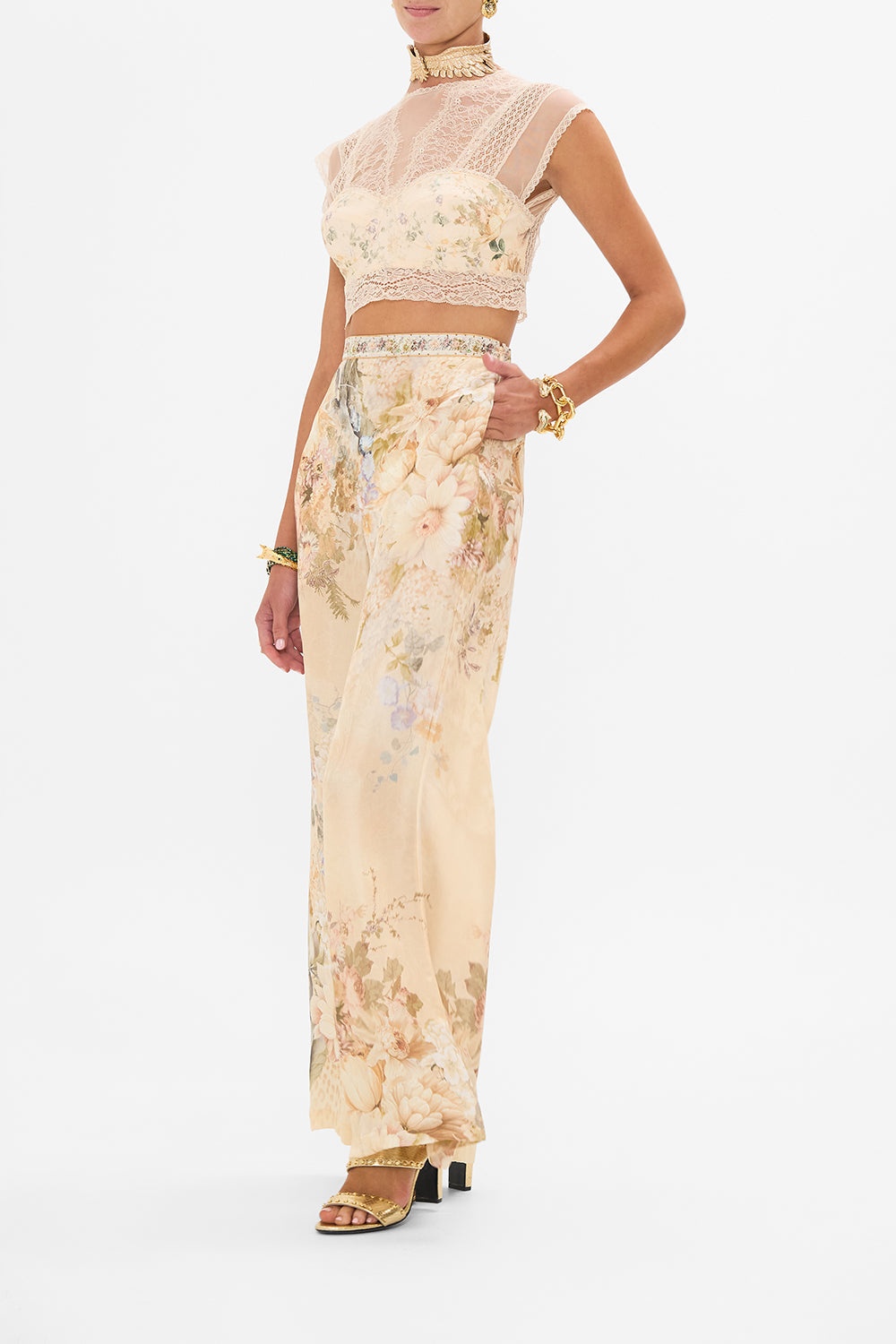 MINIMAL WIDE LEG PANT - 4
