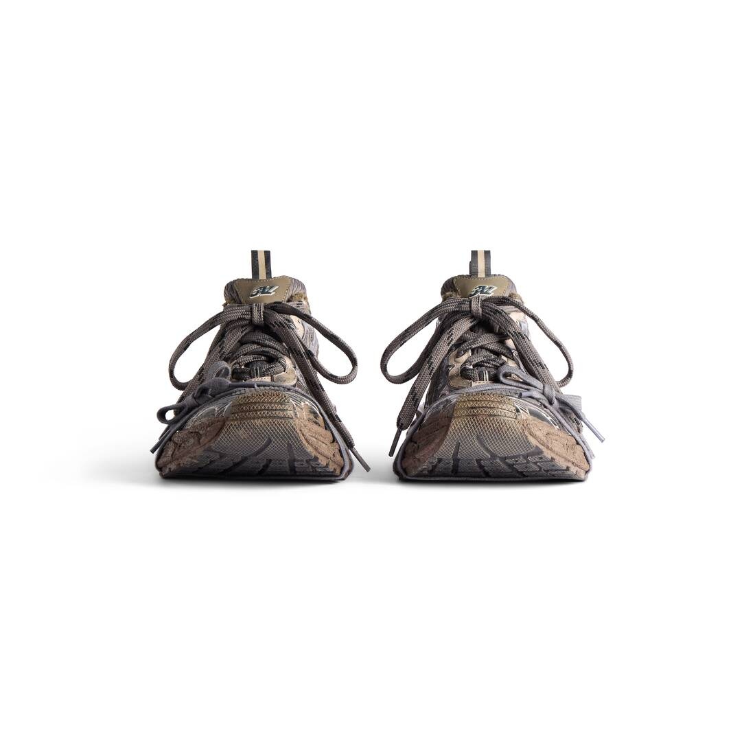 Men's 3xl Sneaker Worn-out in Brown - 3